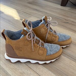 Sorel Brown and Gray Casual Boots